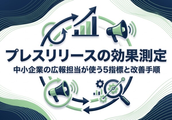 プレスリリースの効果測定｜中小企業の広報担当が使う5指標と改善手順