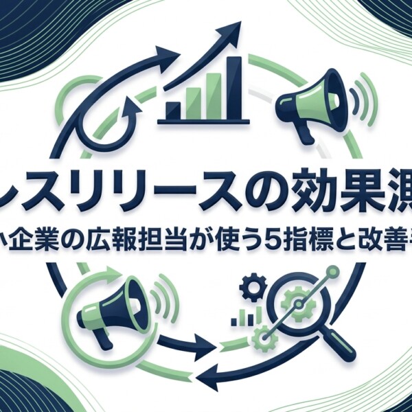 プレスリリースの効果測定｜中小企業の広報担当が使う5指標と改善手順