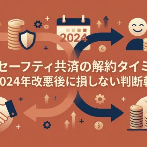 経営セーフティ共済の解約タイミング｜2024年改悪後に損しない判断軸