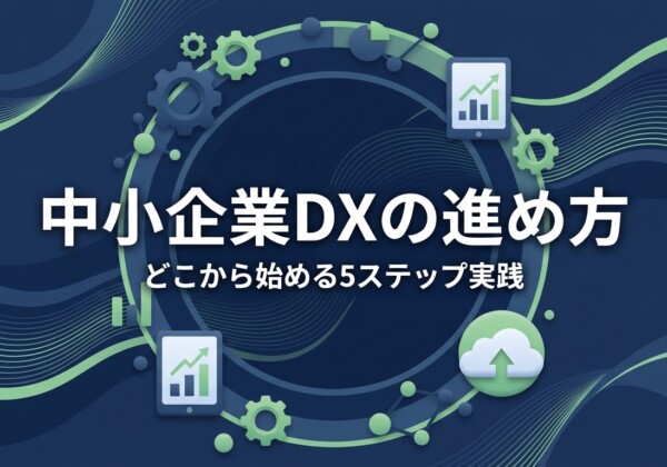 中小企業DXの進め方｜どこから始める5ステップ実践