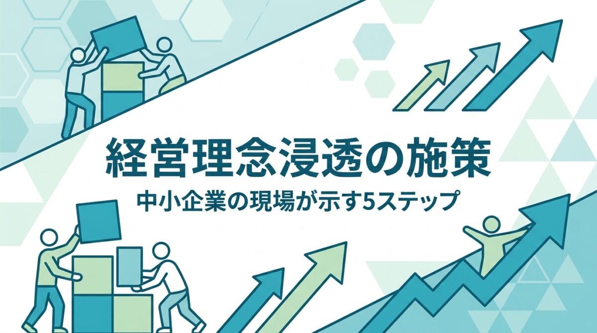 経営理念浸透の施策｜中小企業の現場が示す5ステップ