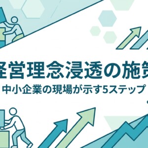 経営理念浸透の施策｜中小企業の現場が示す5ステップ