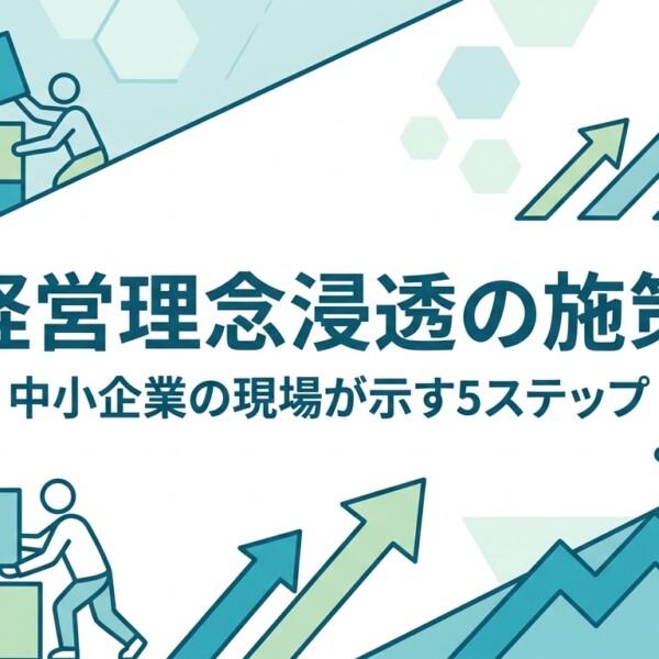 経営理念浸透の施策｜中小企業の現場が示す5ステップ