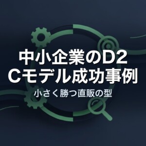 中小企業のD2Cモデル成功事例｜小さく勝つ直販の型