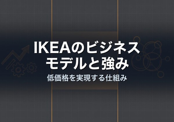 IKEAのビジネスモデルと強み　低価格を実現する仕組み