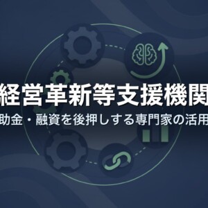 認定経営革新等支援機関とは｜補助金・融資を後押しする専門家の活用術