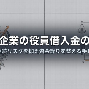 中小企業の役員借入金の解消｜相続リスクを抑え資金繰りを整える手順