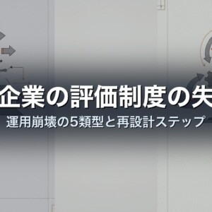 中小企業の評価制度の失敗例｜運用崩壊の5類型と再設計ステップ