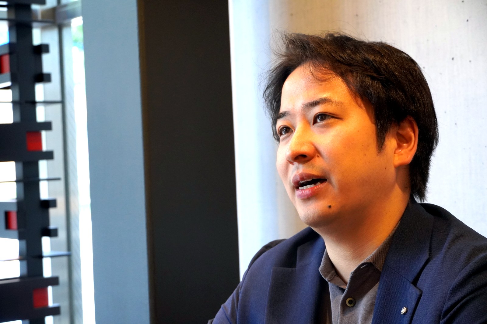 インタビューに応じる株式会社DEARS代表・天野一啓氏