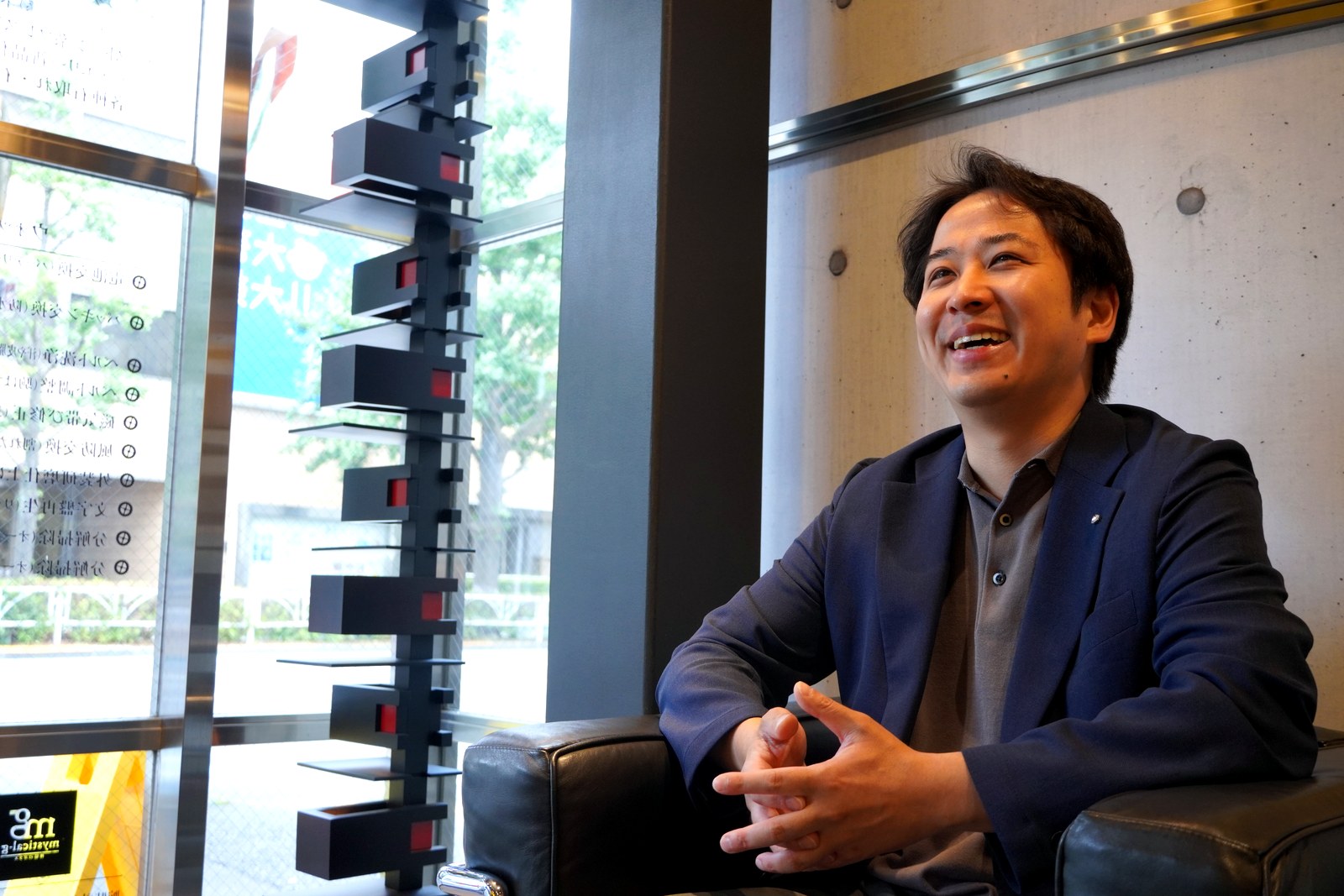 事業への想いを語る天野一啓氏