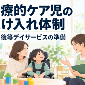 医療的ケア児の放課後等デイサービス受け入れ｜事業者の体制づくり