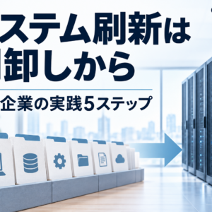 レガシーシステム刷新の手順｜中小企業が2025年の崖を越える実践5ステップ