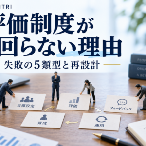 中小企業の評価制度の失敗例｜運用崩壊の5類型と再設計ステップ