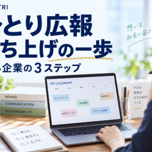 ひとり広報の立ち上げ方｜中小企業が最短で成果を出す3ステップ