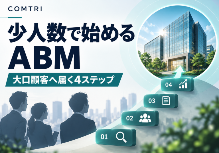 中小企業のABMの始め方｜少人数でも大口顧客に食い込む実践ステップ