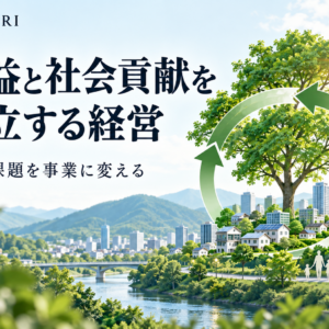社会課題解決ビジネスの成功事例｜利益と貢献を両立する経営の条件