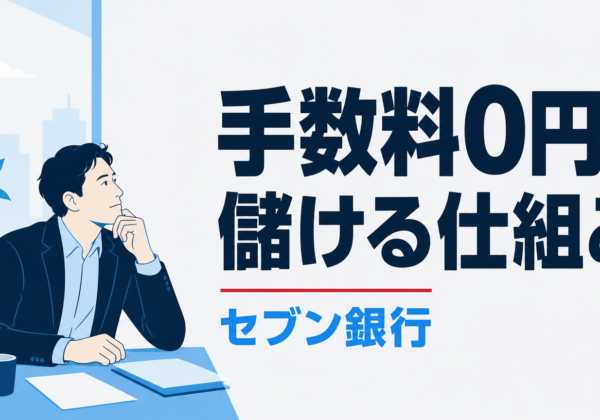 セブン銀行のビジネスモデル｜手数料0円でも儲かる銀行