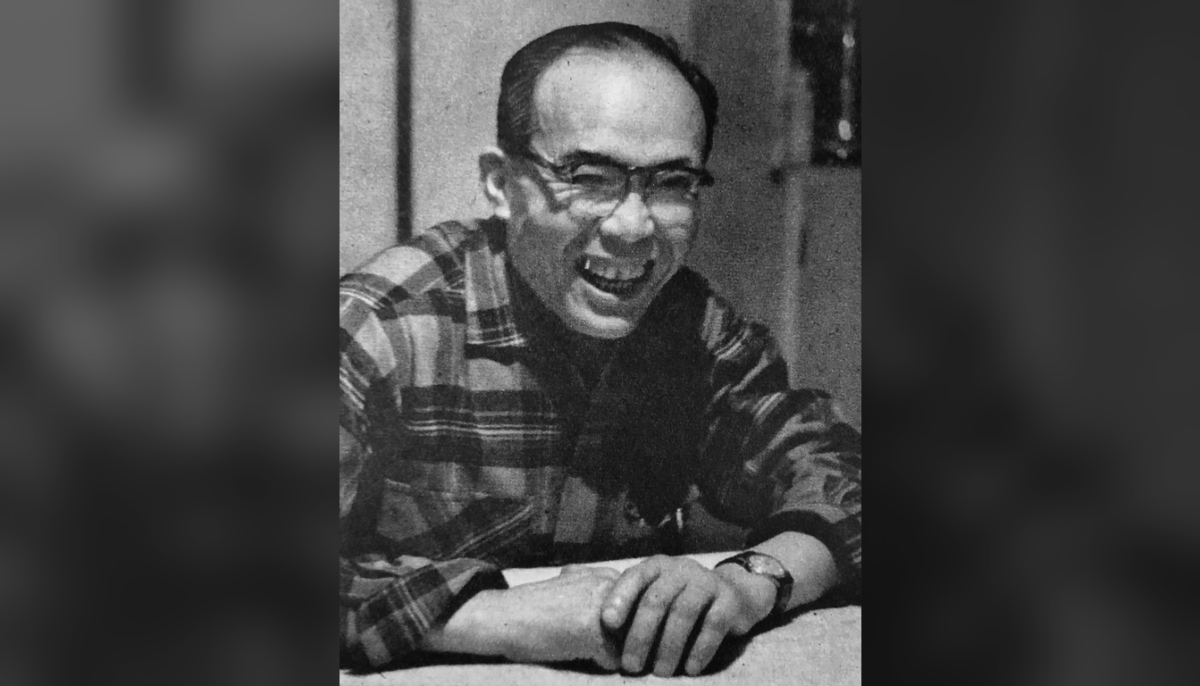 本田宗一郎のポートレート写真(1955年撮影)