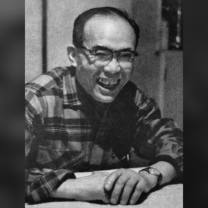 本田宗一郎のポートレート写真（1955年撮影）