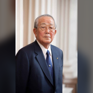 稲盛和夫のポートレート写真