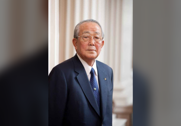 稲盛和夫のポートレート写真