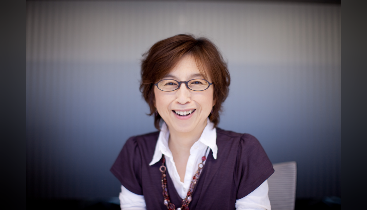 南場智子のポートレート写真