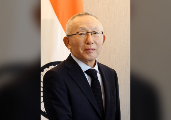 柳井正のポートレート写真