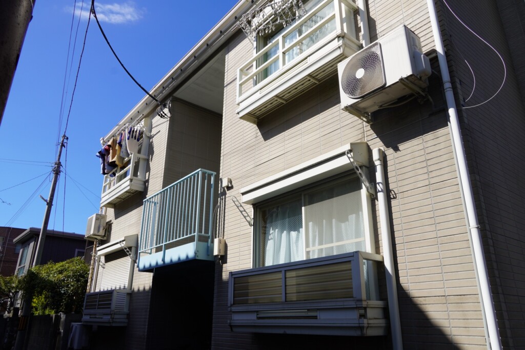 蕨市内の賃貸物件の外観